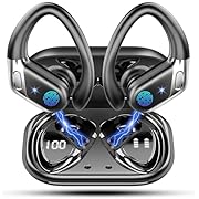 Bluetooth Спортни слушалки, Bluetooth 5.4 HiFi...