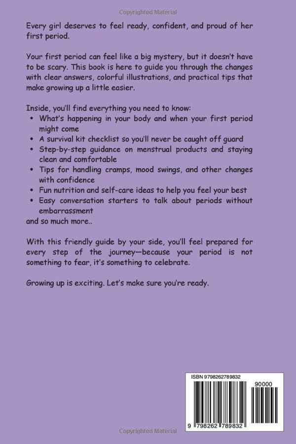 My First Period Book for Young Girls 8-12: The Complete Guide for Tweens About Growing Up, Menstrual Hygiene, and Self-Care During Puberty - Image 2