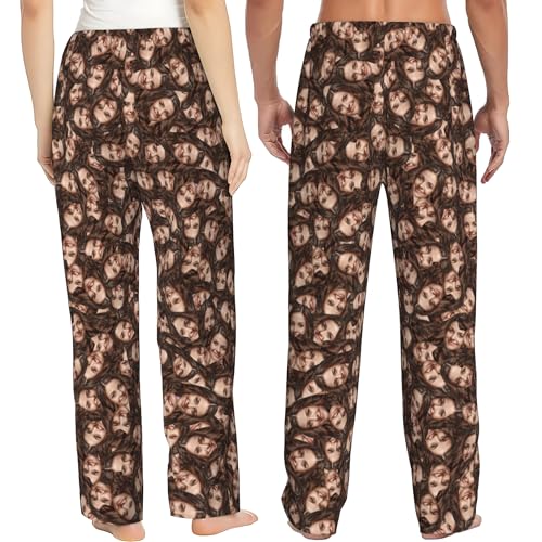 Custom Pajama Pants for Women Men with Face on them Custom Pajamas for Husband Wife Anniversaries Gifts for Lover3