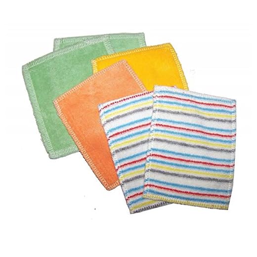 Waschbare Kosmetikpads Bio-Baumwolle naturfarben 6er-Set Bunt