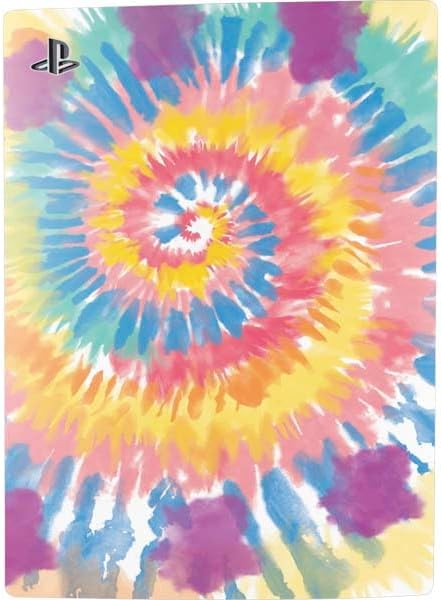 Skinit Decal Gaming Skin Compatible with PS5 Bundle - Rainbow Tie Dye Design