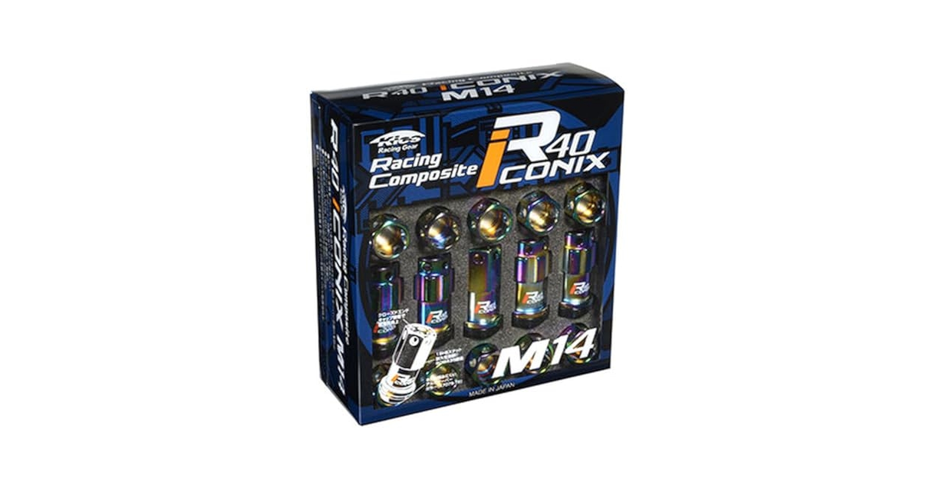 Amazon.com: Project Kics - 12X1.25 R40 Iconix Neochrome Lug