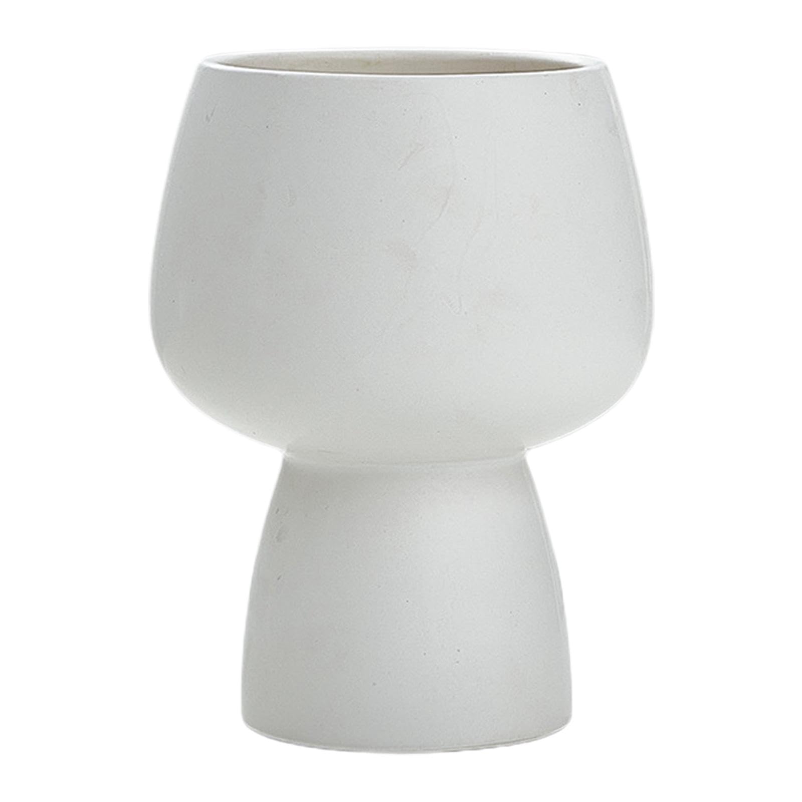 Nowoczesna doniczka na kwiaty, pojemnik na prezent, dekoracja stołu, ceramiczna doniczka na kwiaty, wazon na parapet, do biura, domu, na balkon, gospodarstwo rolne, biała