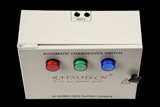 Ratnotech Automatic Changeover Switch 63amps Single phase | Automatic Changeover