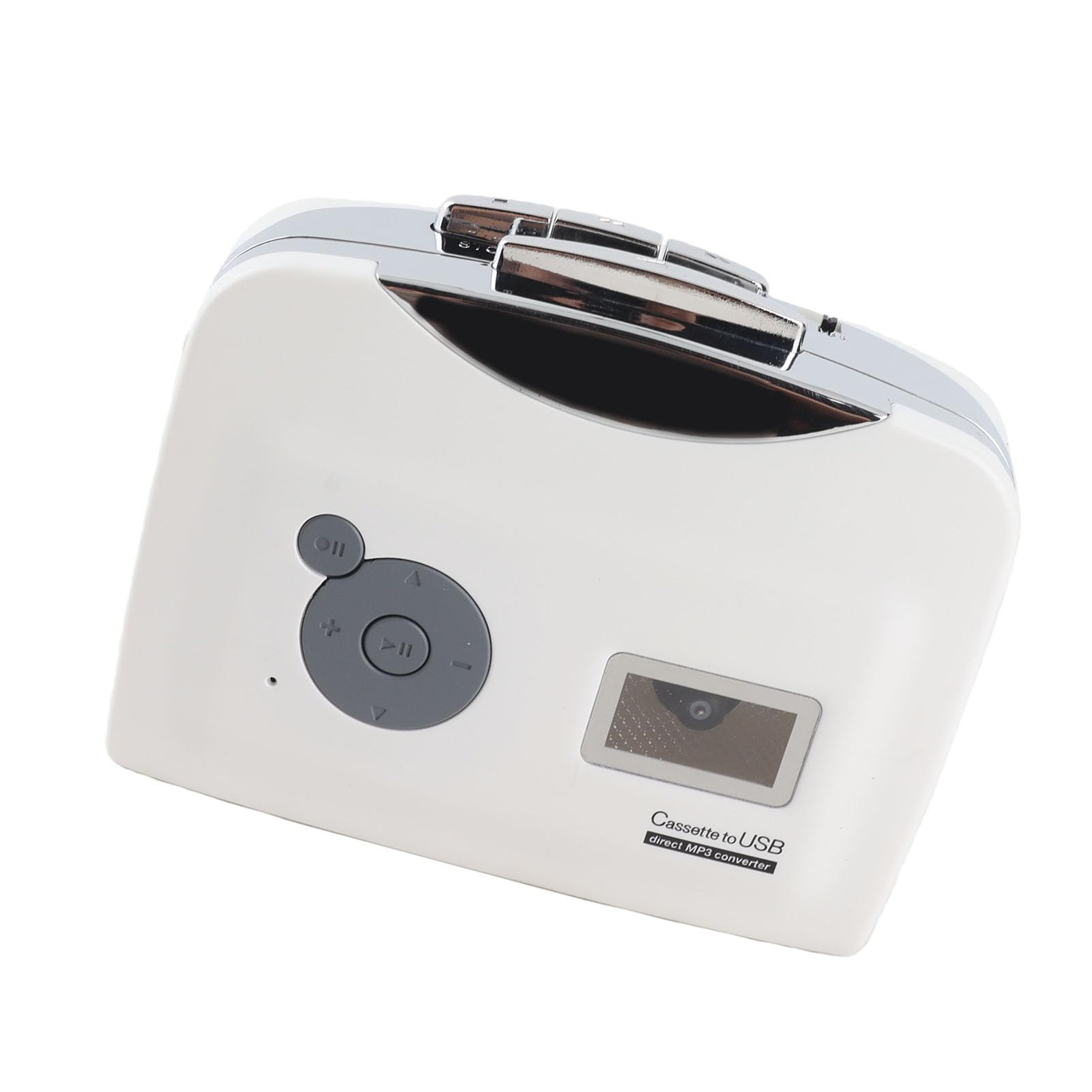 Eacam Convertitore MP3 Dispositivo di Acquisizione di Cassette Leggero per gli Appassionati Musica Nostalgici Compatibile con USB