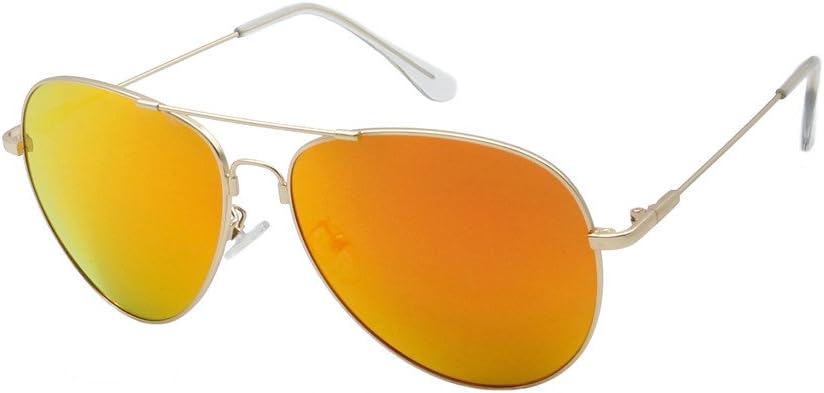 Aviator Polarized Sunglasses for Men and Women Oversized Mirrored Lens 100% UV Protection