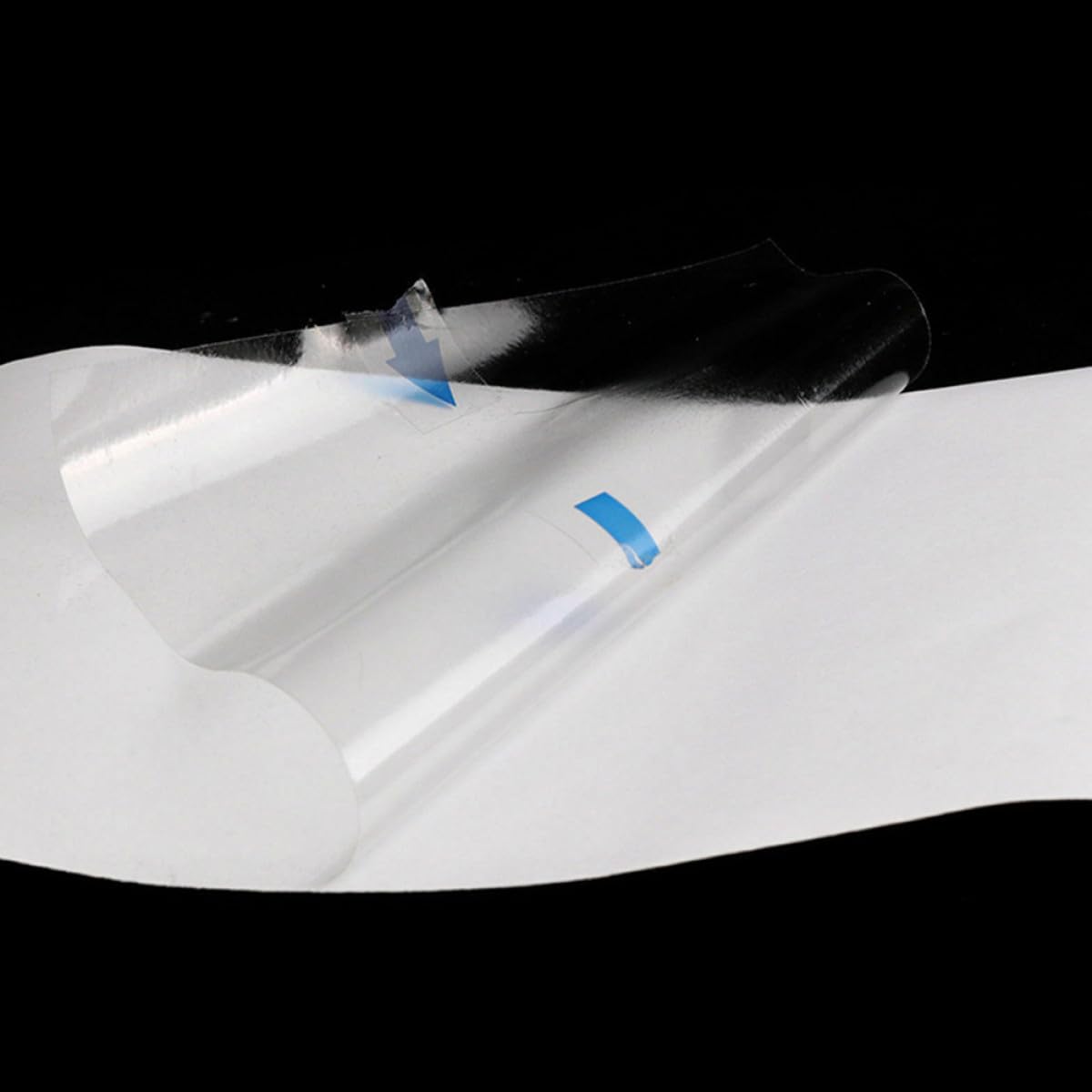 PLAFOPE Pellicola Protettiva per Carrozzeria Auto in PVC Autoadesiva, Film Trasparente AntiGraffio, Protezione Vernice Auto per Car Wrapping