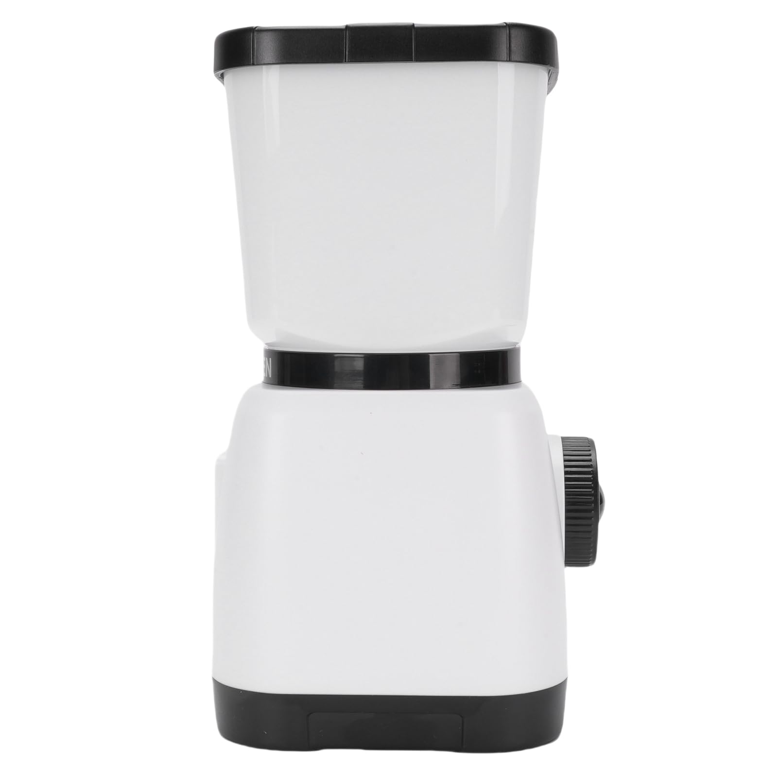 ASHATA Lampada da Campeggio Ricaricabile con Manovella, 6000mAh (WHITE)
