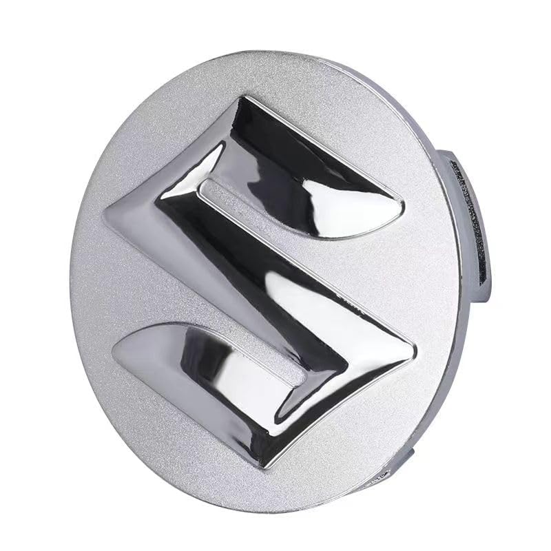 PSJDBS 4pcs Wheels Covers Hub for Suzuki Alto 2009-2014, Waterproof DustProof Wheel Hub Center Caps Vehicle Replacement Accessories,A