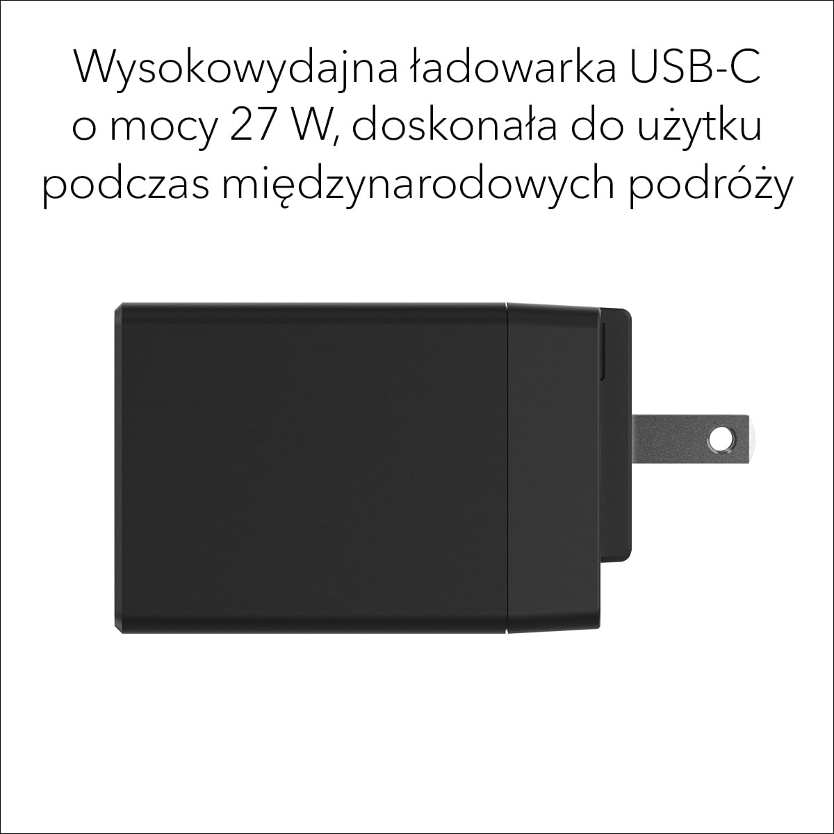 NETGEAR Nighthawk (MHPADPT) szybka ładowarka mobilna– zasila urządzenia Nighthawk M7 Pro, M7, M6 Pro, M6 lub M3 lub inne urządzenia USB-C, gotowa do podróży międzynarodowych, kompaktowa konstrukcja