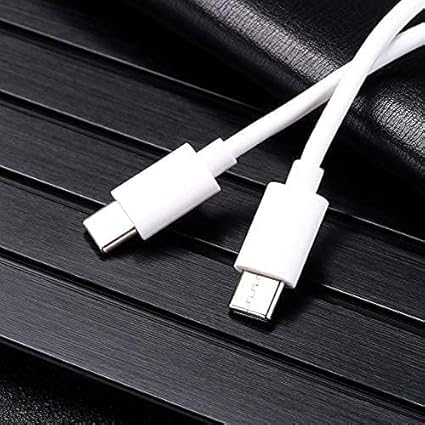 Image of Original Type C- C Data Charging Cable Compatible for Samsung M33 5G And Other Type-C Devices 1 Meter Usb-C Cord For Charger 45W Support Galaxy S23, S22, S21 Phone Super Fast Charge Cord,White BG1032