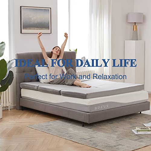 image for SINWEEK Tri Folding Mat with Storage Bag 3.8