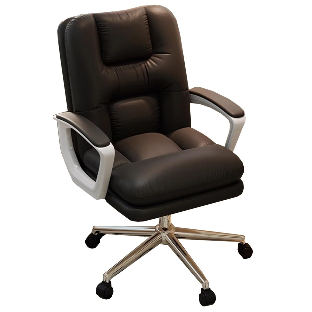 Chaise de jeu inclinable ergonomique réglable en hauteur avec roulettes pour bureau à domicile