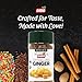 Badia Organic Crystallized Ginger, 10 oz - Sweet & Spicy, Perfect for Baked Goods, Desserts, Sauces and Teas