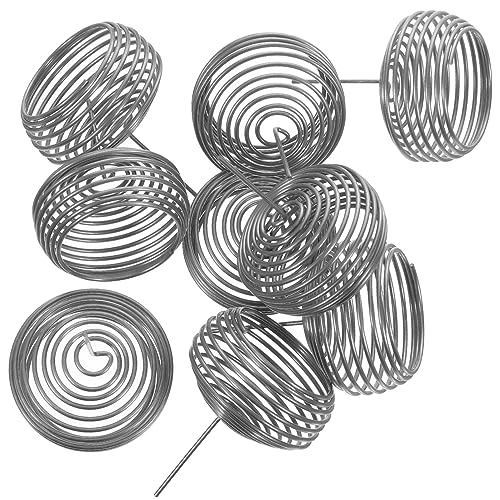 GANAZONO 10pezzi Cesto Per Fertilizzante in Acciaio Resistente Per Bonsai Contenitore Per Fertilizzazione Strumento Per Piantare Fertilizzante Riutilizzabile e Facile Da Usare