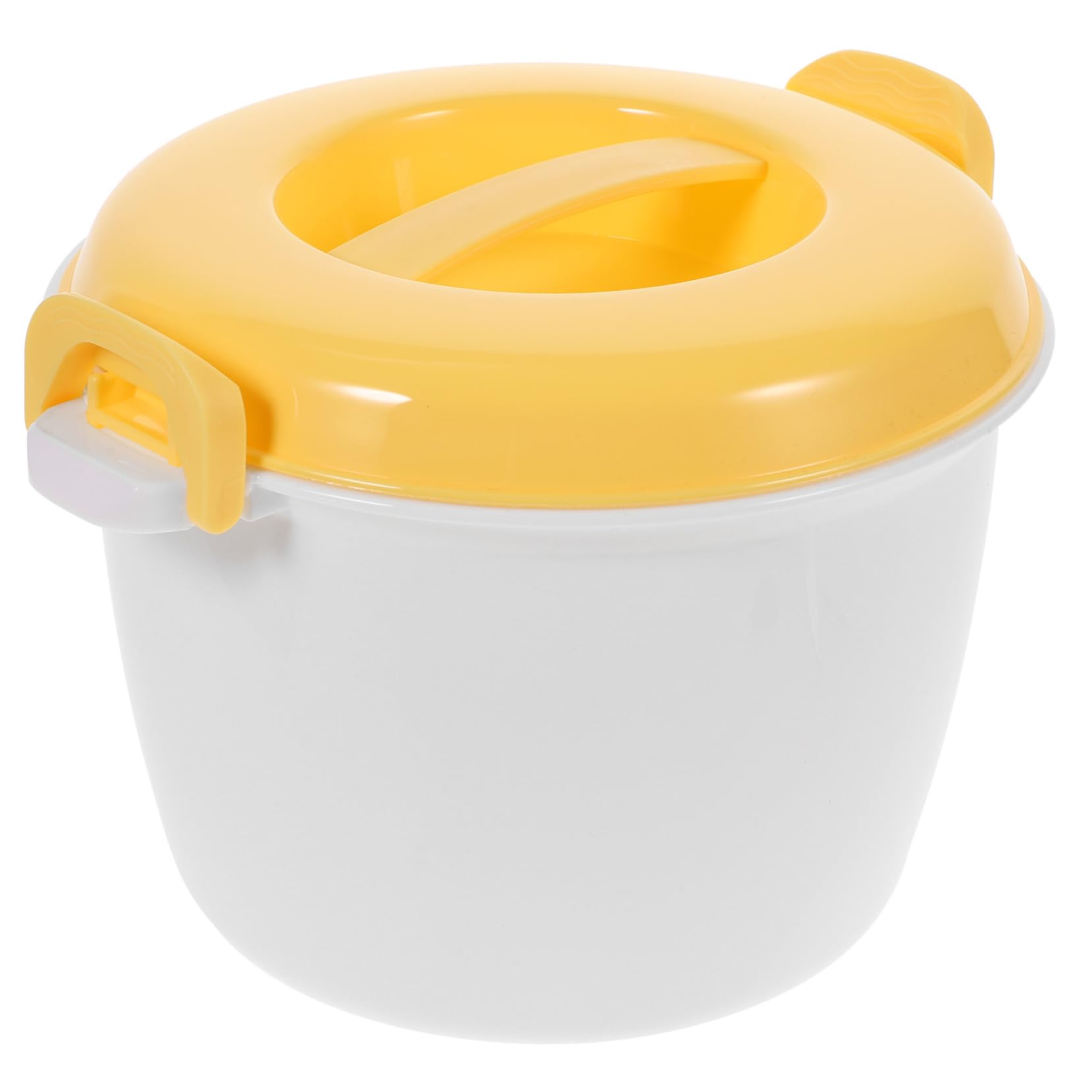 Kichvoe Microwave Rice Cooker Multifunctional Rice Cooking Container for Prep Capacity Portable Design Pasta and Veggies Cookware for Microwave Oven