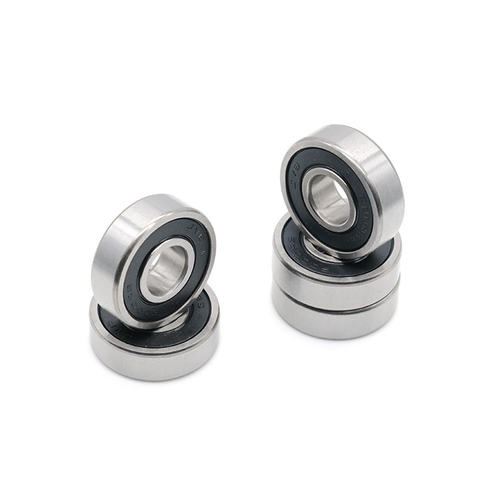 4 pezzi 6000RS cuscinetto 10 * 26 * 8mm 6000 RS 6000 acciaio cromato 6000RS cuscinetti a sfera