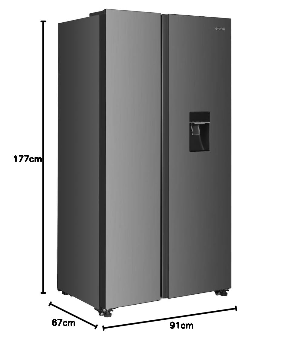 GEDTECH Refrigerador multipuerta GSBS510IXT 510L (324L + 156L) - Acero inoxidable