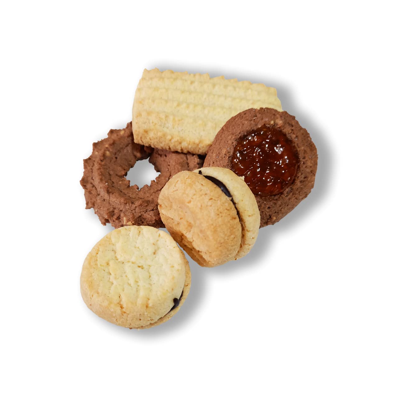 BISCOTTI ARTIGIANALI ASSORTITI "MOMO" IN MONOPORZIONE | BOX "LA GOLOSA" GR. 1500 |