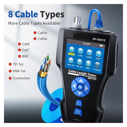 Medidores LAN para solucionar cortes de internet con mapas de identificación de cables 2