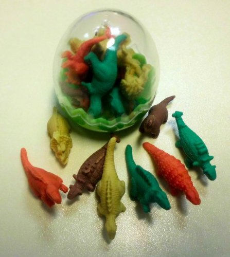 Preisvergleich Produktbild Dinosaurier Ei Radiergummi [Bürobedarf & Schreibwaren]