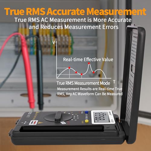 Image of ZOYI 921 Digital Multimeter Card Tester with Auto-ranging 4000 Count, AC /DC Voltage, Frequency, Resistance, and Continuity for Beginners