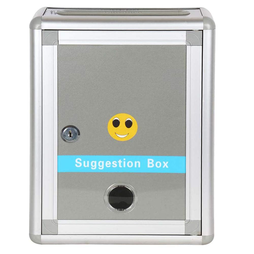 Wall Mounted Complaint/Suggestion Box with a Modern Look for Office Mail (Pack of 1)