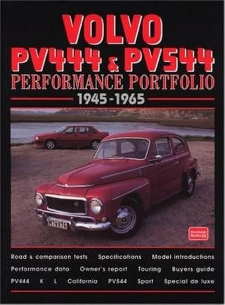 洋書 Volvo PV444 and PV544, 1945-65 Amazon | Volvo PV444 & PV544 1945-65 (Performance Portfolio