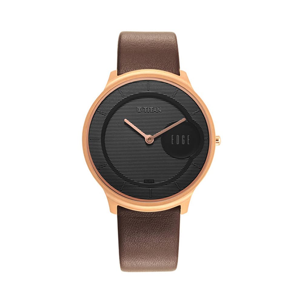 Titan Edge Quartz Analog Black Dial Leather Strap Watch for Men-NS1843WL03 (B0B5RN6DY8) Amazon Price History, Amazon Price Tracker