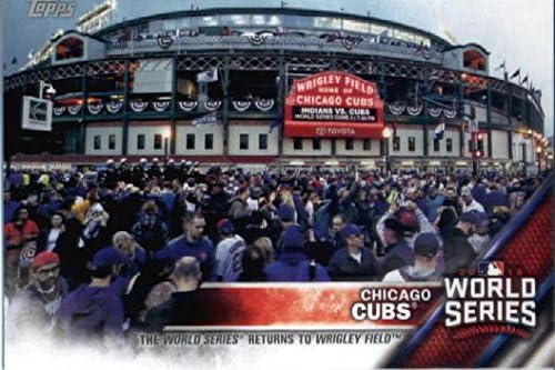 2016 Topps World Series #WS-6 Wrigley FieldÖ Chicago Cubs Baseball Card