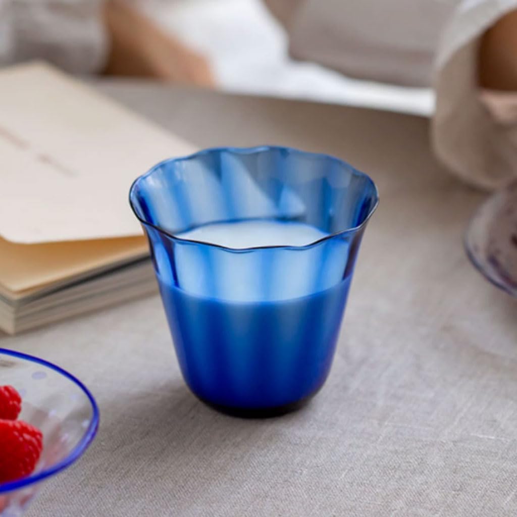 Taza creativa, copa de vino azul, copas de vino y champán, vasos para Bar, cristalería, novedad, taza de fruta y té, regalos para el Día de la madre Taza Multifuncional