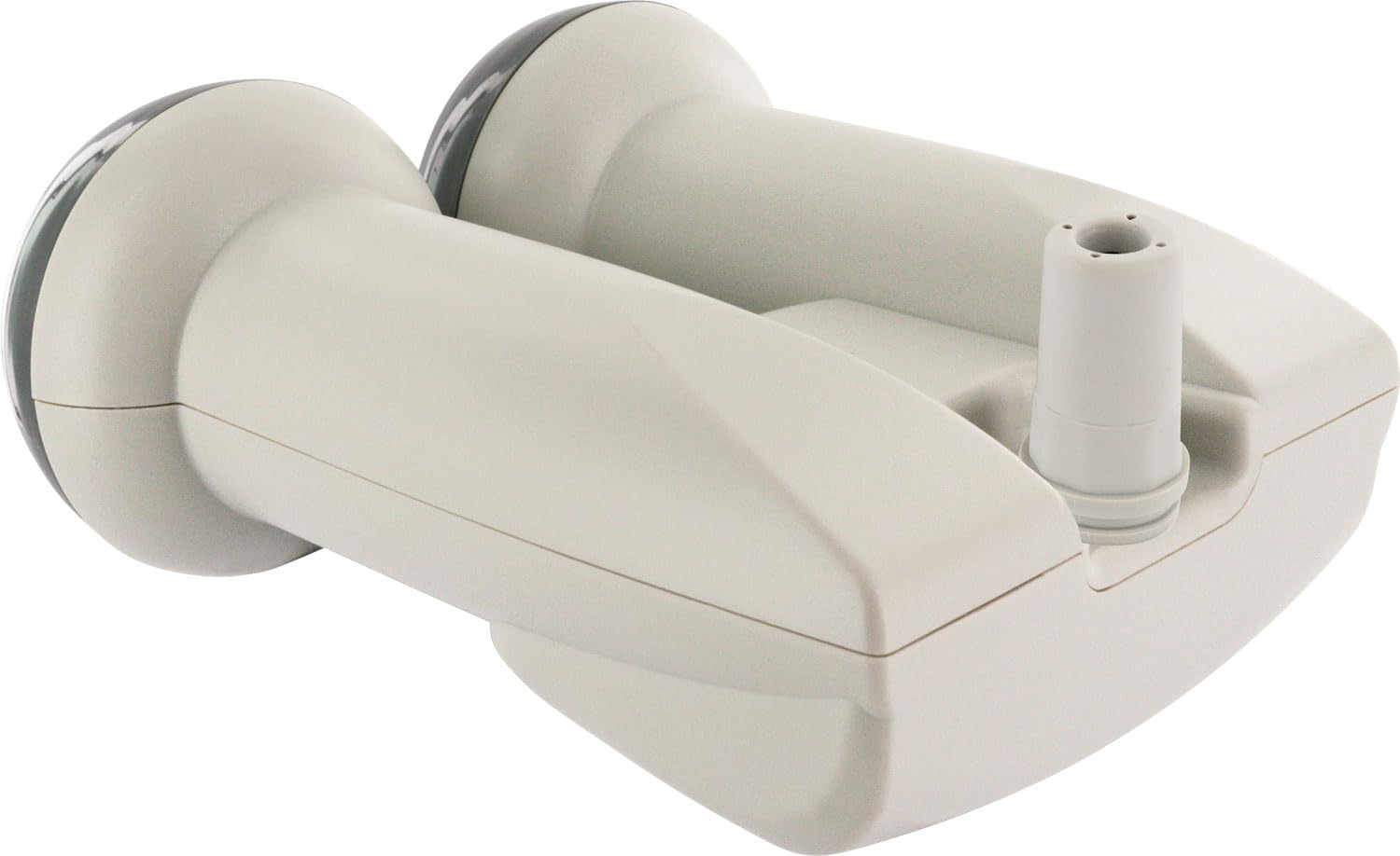 SCHWAIGER 5071 LNB Jednoczęściowy 1 uczestnik Low Noise Digital Blockconverter Akcesoria satelitarne Ochrona przed warunkami atmosferycznymi Pozłacane złącza Jasnoszary Astra Eutelsat