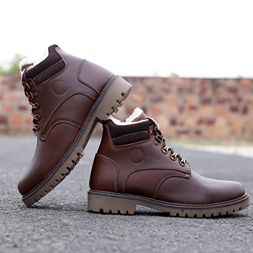 Image of Bacca Bucci Men Leather Hiking Boot