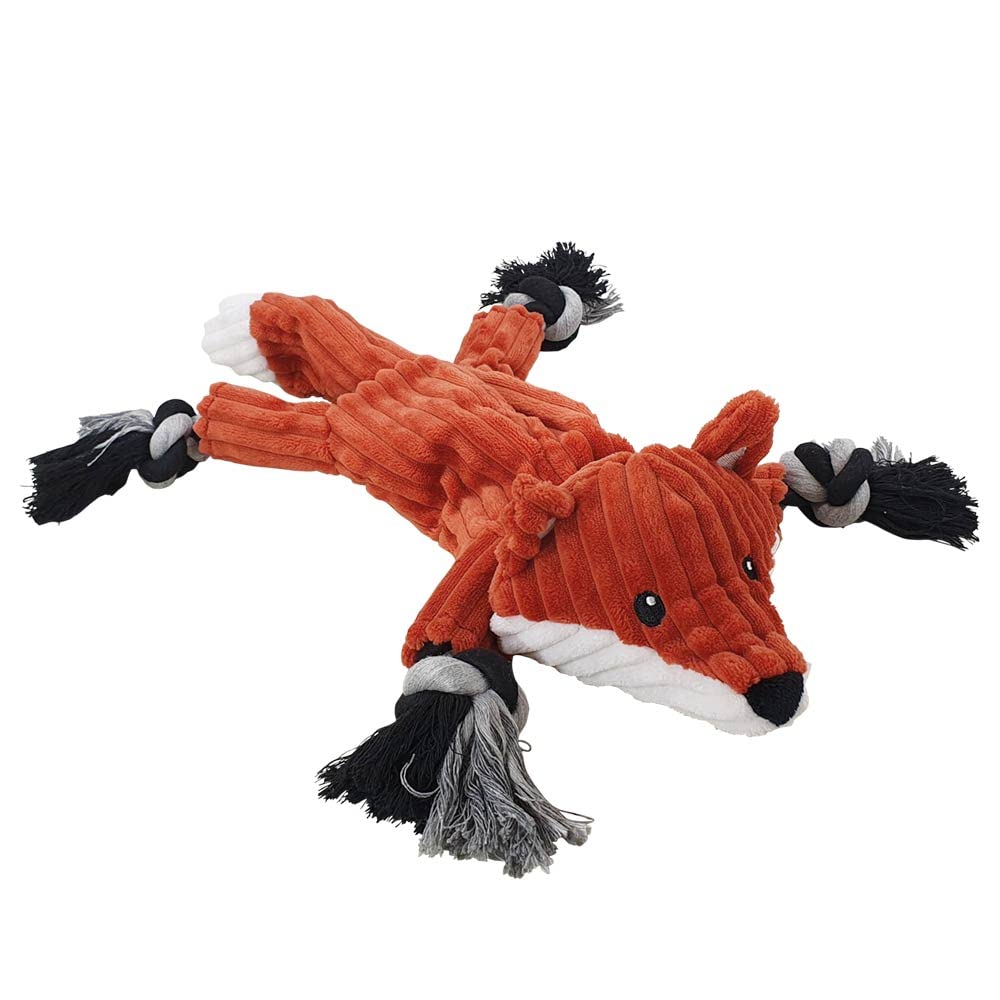 Nobby Plush Fox with Rope 38 cm 1 Piece