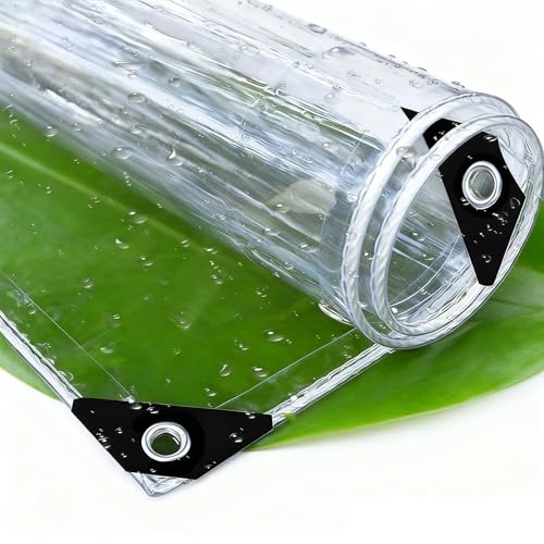 Lona impermeable resistente al desgarro transparente 158x176 protege tu hogar 2