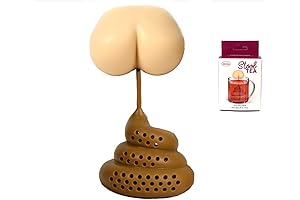 Funny Tea Infuser Gag Gift, The Poop That Makes Your Tea Smooth