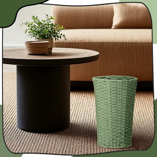 Caneca de basura redonda Novabright 2 unidades verde salvia miniatura 6