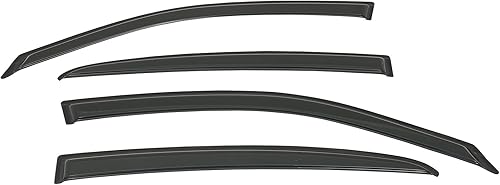OCPTY Viseras de ventana para cargador 2011, 2012, 2013, 2014, 2015, 2016, 2017, 2018, 2019, 2020, deflectores de ventana lateral, 4 piezas