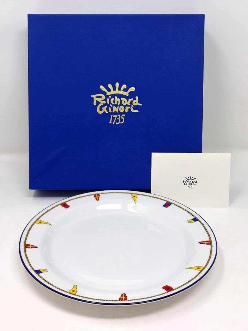 リチャードジノリ　クリッパー21cm皿５枚セット リチャード ジノリ クリッパー 大皿 リチャードジノリ クリッパー21cm