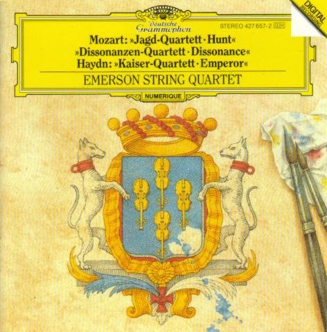 Mozart: Hunt & Dissonance Quar [Audio CD] Emerson String Quartet;