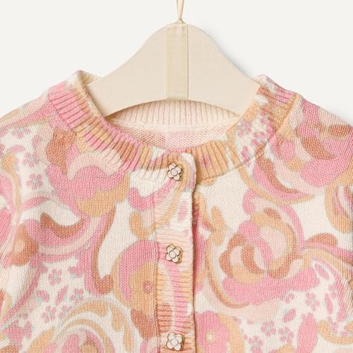 Image of Amazon Essentials x Sofia Grainge Toddler and Baby Girls' Lightweight Cotton Cardigan Sweater