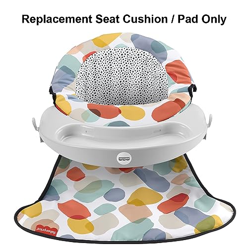 Image of Replacement Part for Fisher-Price Deluxe Sit-Me-Up Floor Seat - GKH29 - Replacement Seat Cushion - Pad