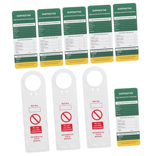 1 セット 機器メンテナンスラベル 中間子ガスケット 水道管ガスケ キーfobのキーチェーン ベビーインジケーター はしごラベル 厚みのある冷凍庫 屋外インジケータ Pa