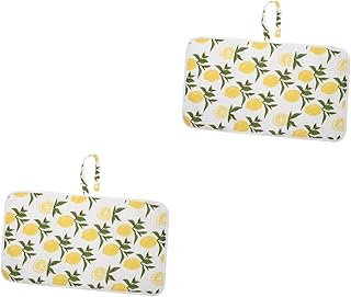 Toyvian 2 Peças De Trocador Portátil Almofadas De Cama Laváveis Colchão De Viagem Fraldas De Bebê Trocador De Fraldas Trocador De Fraldas Trocador De Fraldas Reutilizável Almofadas De