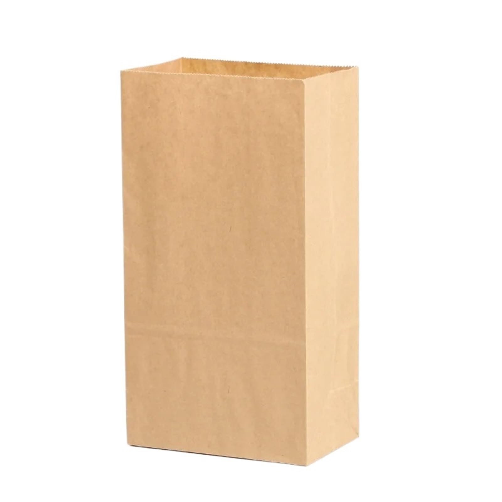 Torby papierowe Kraft, Torebki na kanapki z papieru pakowego, opakowanie 20/50/100 szt(19 X13.5x25 Cm,50Pcs)