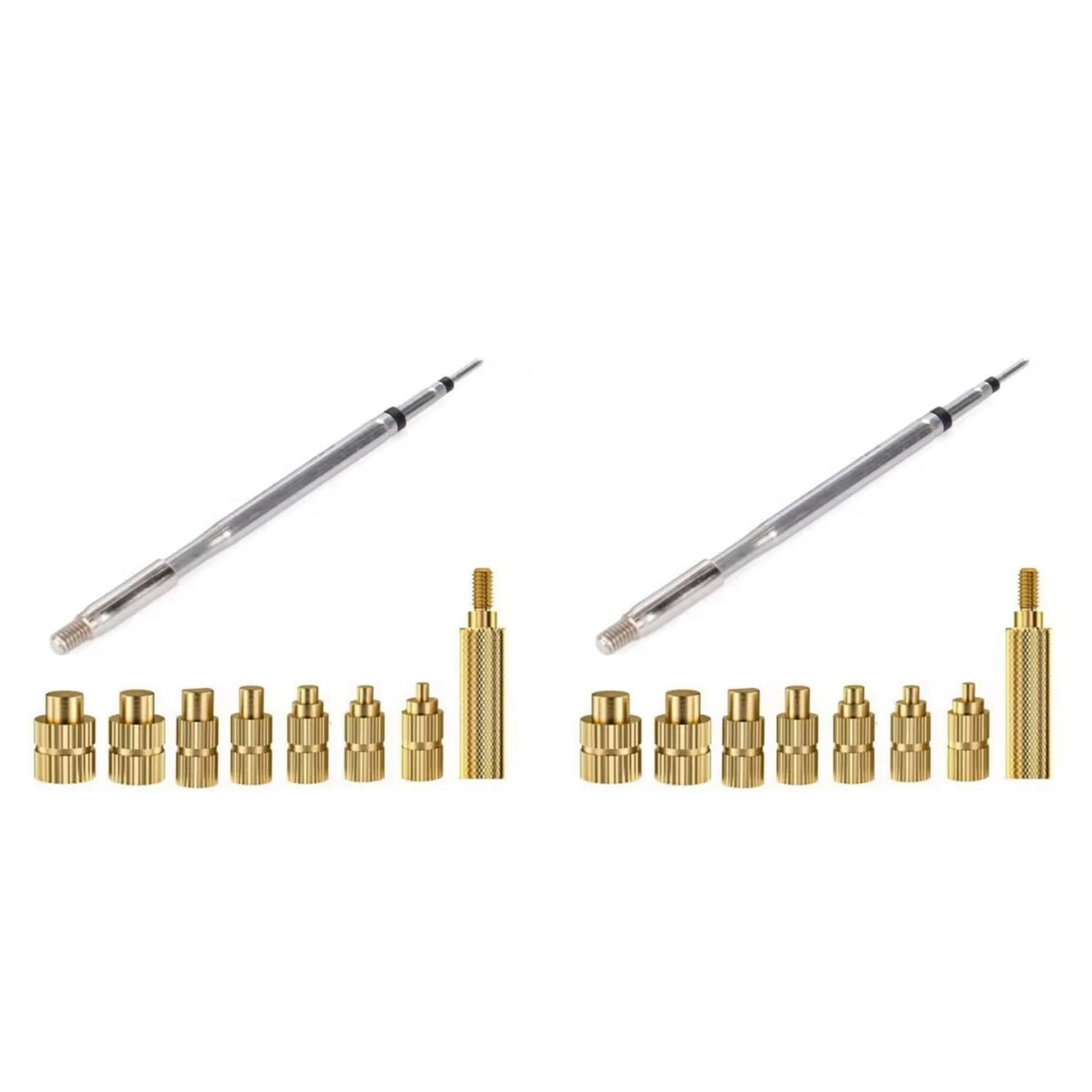 Jnchdghwa Women's As Shown 2X C245 Soldering Iron Tip Hot Melt Nuts Heat Insert Nut Adaptor Tips Embedded Insertion Indenter M2-M8 Indenter