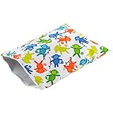 Itzy Ritzy Travel Happens - Bolsa con cremallera para pañales y ropa mojada, diseño de monos