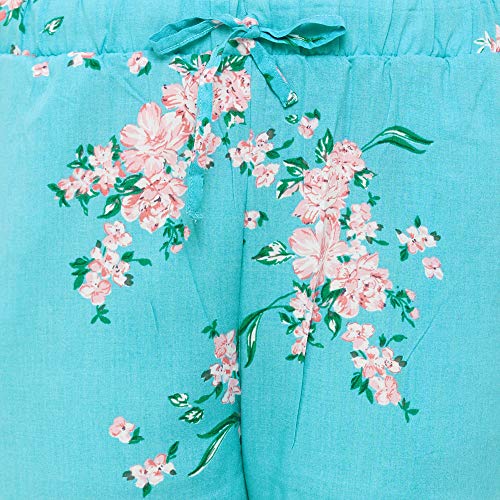 Image of SOIE Women's Super-soft Rayon printed pyjamas with pockets