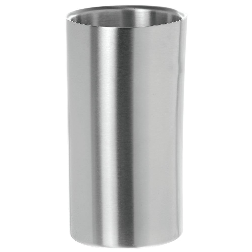 Wine Cooler Double Wall Stainless Steel - 4 5/8"Dia x 7 1/2"H by HUBERT – Stainless Steel, Silver