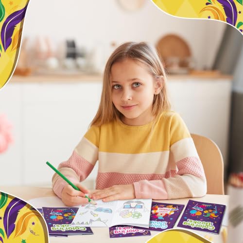 Image of Bulk Purim Coloring Books, 24Pcs Happy Purimi Mini Drawing Booklet for Kids